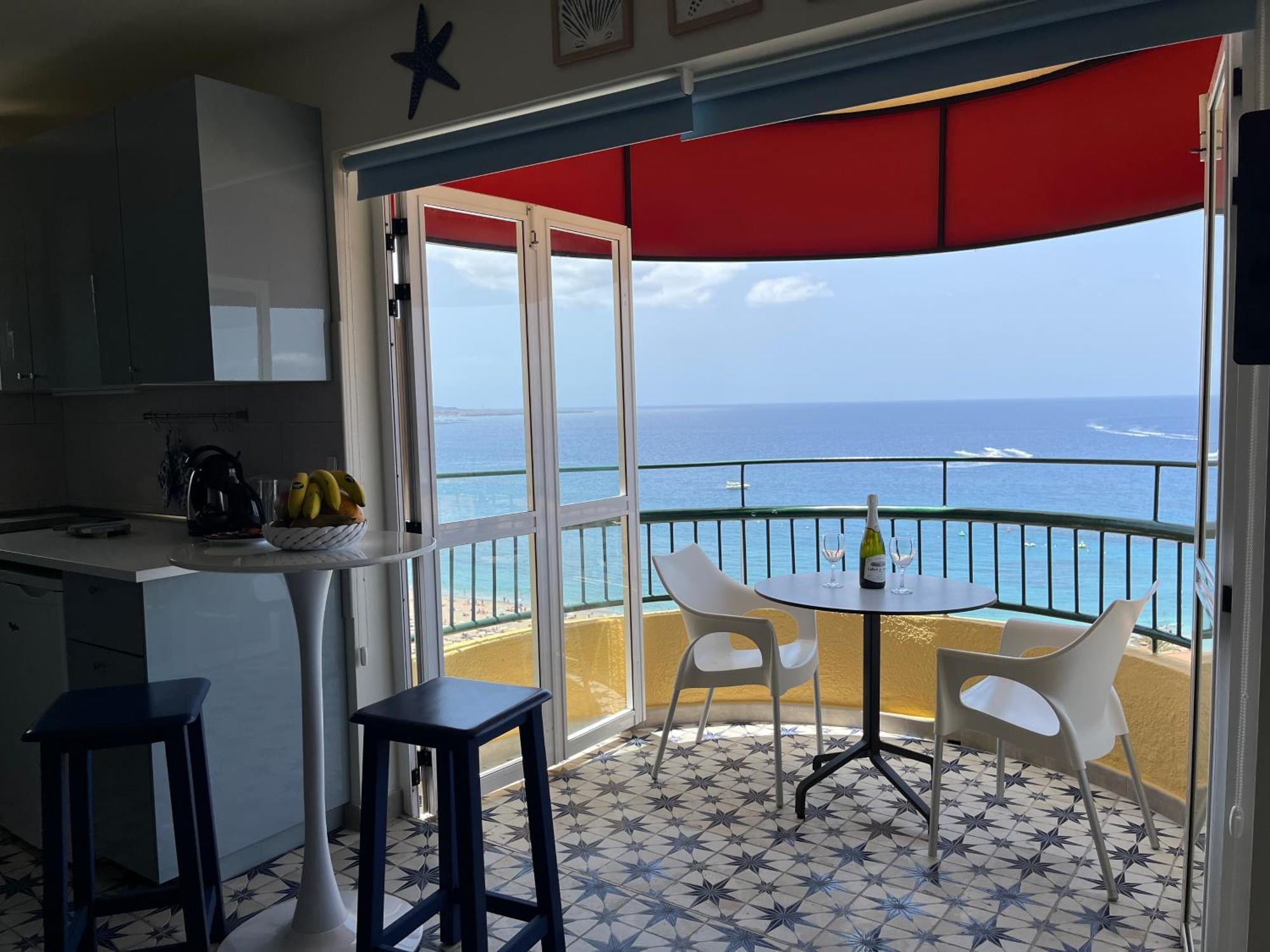 Torres Del Sol 14 Floor Ocean'S Balcony Apartment Arona  Bagian luar foto